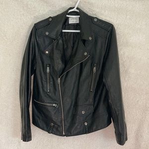 Zara Kids Faux Leather Biker/Moto Jacket